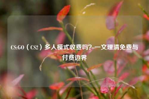 CS:GO(CS2)多人模式收费吗?一文理清免费与付费边界