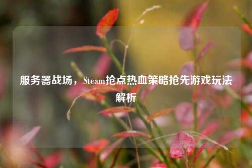 服务器战场,Steam抢点热血策略抢先游戏玩法解析